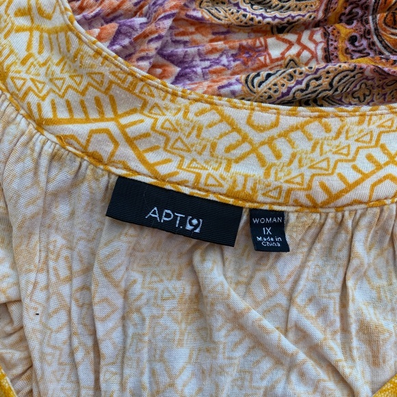 Women’s Apt 9 sleeveless top size lX - Picture 3 of 4